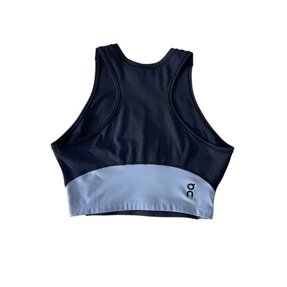 On Cloud Movement Crop Athletic Top Racerback in Blue Women's Size XS - Picture 2 of 4